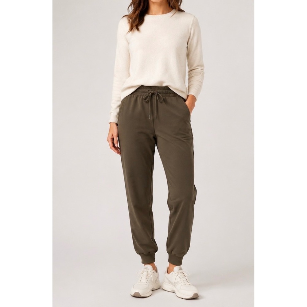 Lululemon On the Fly Jogger 28 Luxtreme Dark Olive Green Pants Size 10